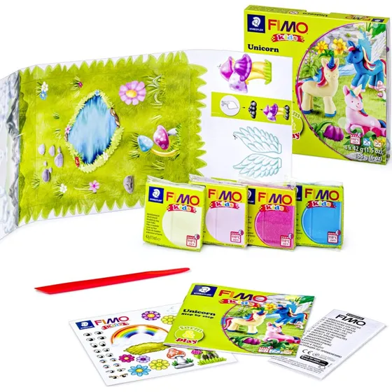 Staedtler FIMO kids Form & Play Enhjrning  4x42 g