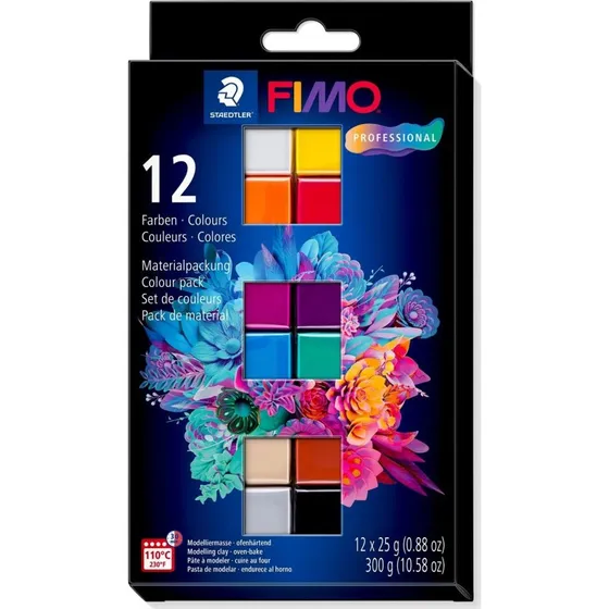 Staedtler FIMO Professional 12x25 g modelleringsler