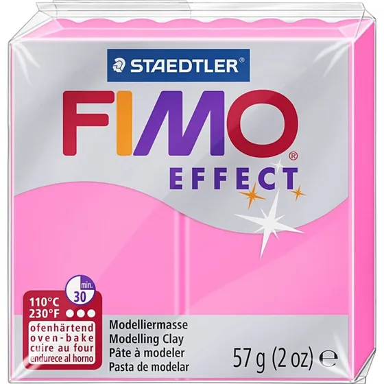 FIMO effect modellervoks 57 g Neon Fuchsia