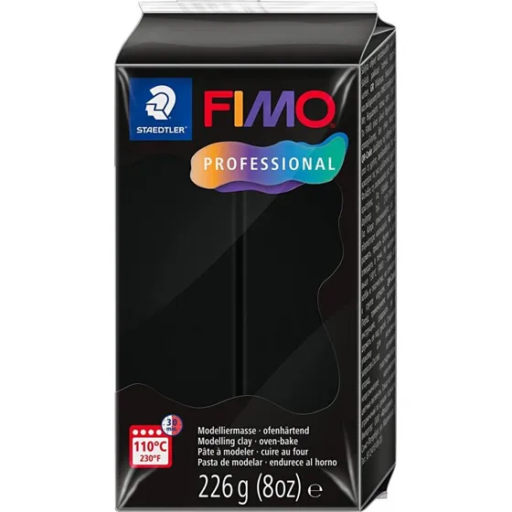 Staedtler FIMO Professional modellervoks 226 g, sort