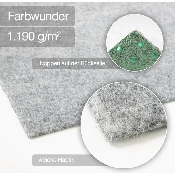 Wonder Colour PRO kunstigt græstæppe - grå