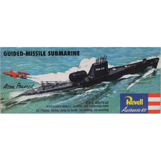 Revell USS Nautilus plastbyggest 1:305 (30 dele)