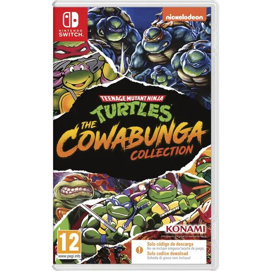 Teenage Mutant Ninja Turtles: The Cowabunga Collection  Nintendo Switch (kode i boks)