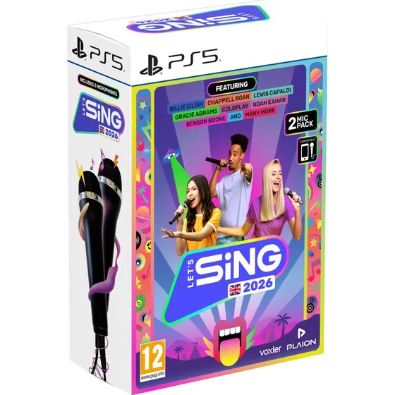 Let's Sing 2026 - PS5 inkl. 2 mikrofoner