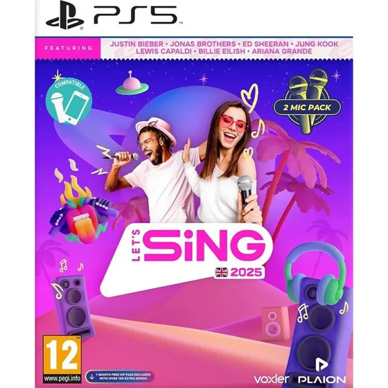 Let's Sing 2025 til PS5