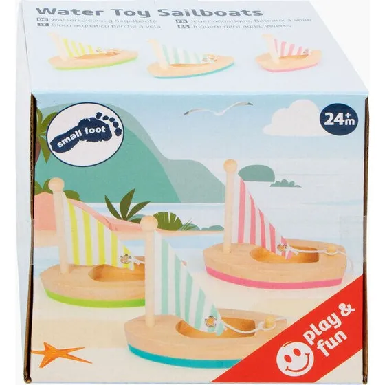 Small Foot Trsejlbde 3 stk.  Badelegetj