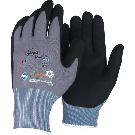 Ninja Maxim montagehandske - Str. 7, sort