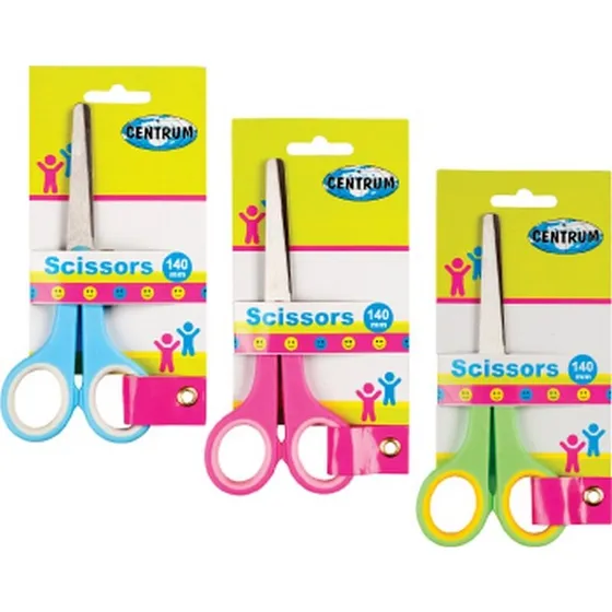 CENTRUM Saks 140 mm, assorterede farver (blisterkort)