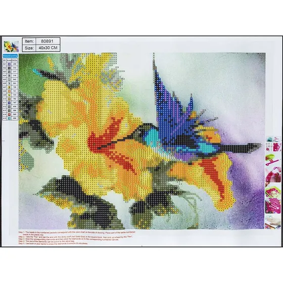 Centrum Diamond Painting 30x40 cm  Kolibri