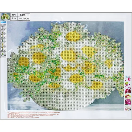 Centrum Diamond Painting 40x50 cm  Blomster
