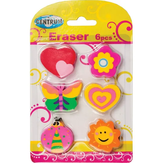 Centrum Viskelæder 6 stk – farverige viskelædere