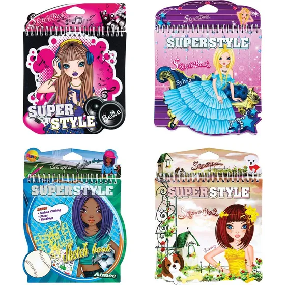 Centrum Superstyle skitsebog 18,5 x 18,5 cm