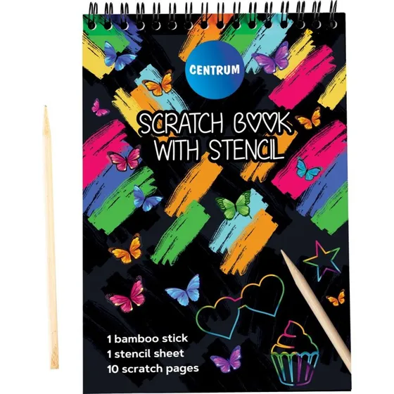 CENTRUM Scratch Book 14 x 10 cm
