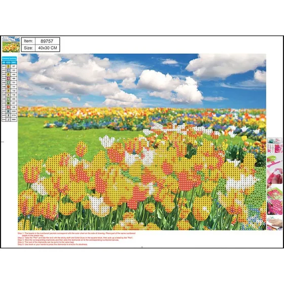 CENTRUM Diamond Painting 30x40 cm  Tulipanmark