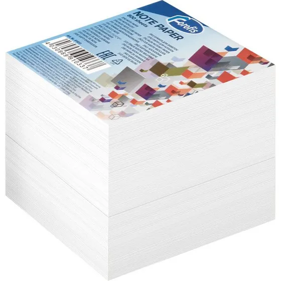 Cube Refill 85 x 85 mm  hvidt papir