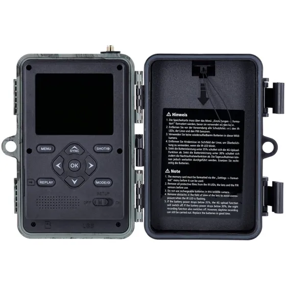 Rollei Vildt-kamera 4G, 24 MP, Full HD med lyd