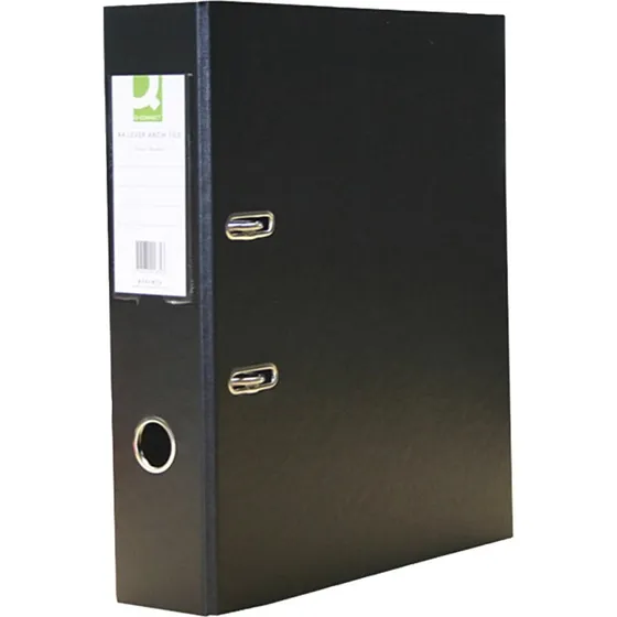 Esselte Brevordner Standard PP A4/75 mm Sort