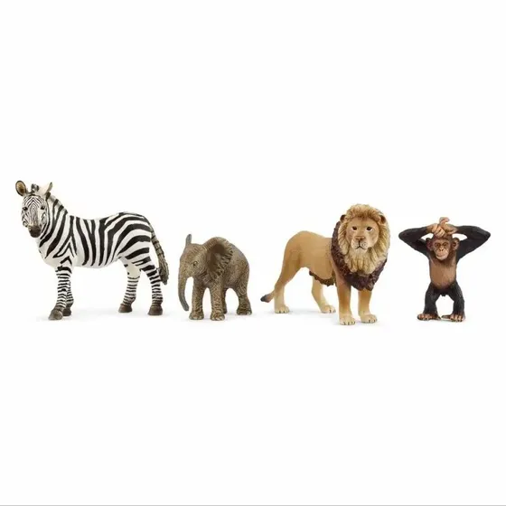 Schleich Wild Life - Afrika Starter St 42721 (4 figurer)