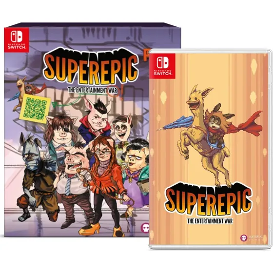 SuperEpic: The Entertainment War  Special Edition (Nintendo Switch)