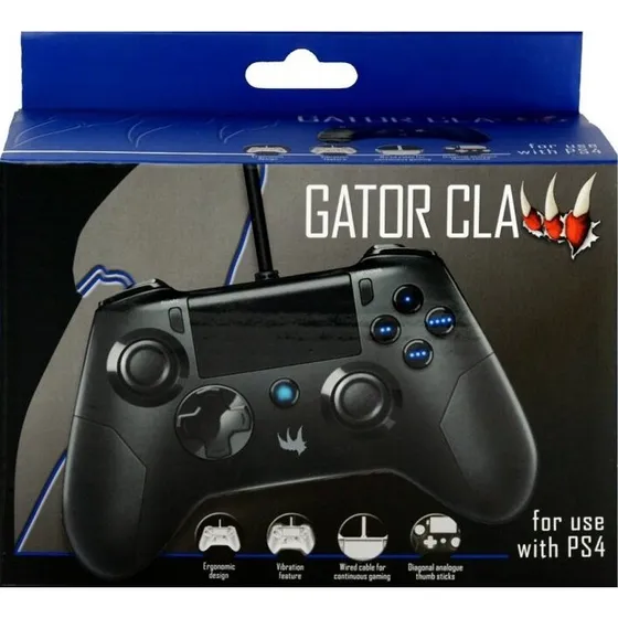 Orb Gator Claw Kablet PS4-controller  Sort