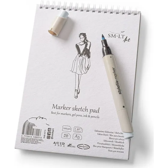 Tegneblok Markerpapir A5 100 g