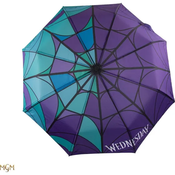Cinereplicas Wednesday Paraply - Stained Glass 121cm