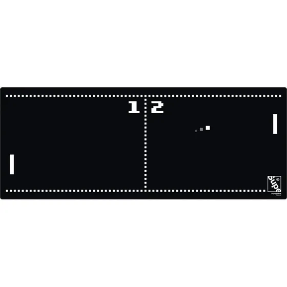 SUPE Deskmat Pong 9236 cm  ekstra bred musemtte
