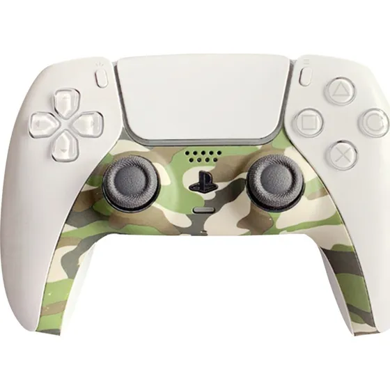 Piranha PS5 Controller Skin  Camo Grn
