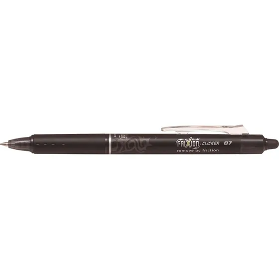 Pilot FriXion Clicker 0,7 mm – sort
