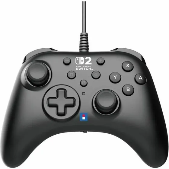 HORI HORIPAD Turbo kablet controller til Nintendo Switch (Sort)