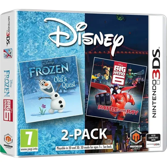 Disney Frozen: Olaf's Quest & Big Hero 6 - Dobbeltpakke til Nintendo 3DS