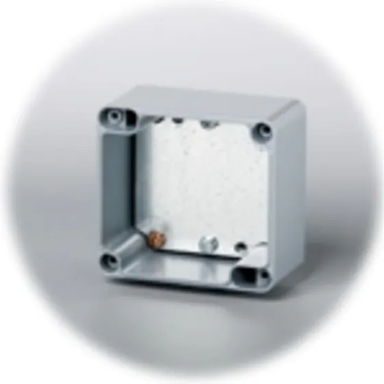 Fibox monteringsplade 294x387x1,5 mm, aluminium