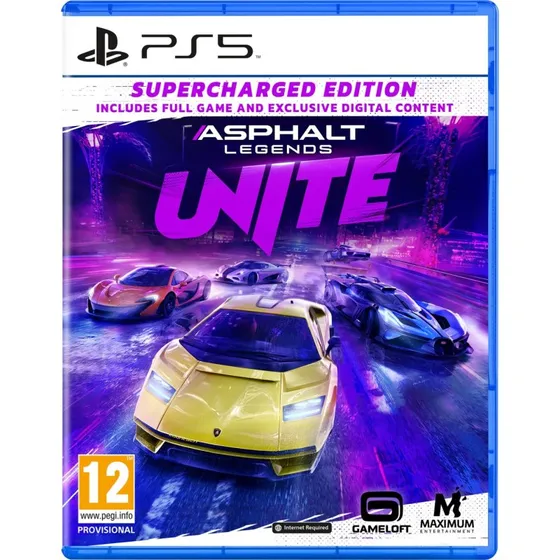 Asphalt Legends Unite  Supercharged Edition (PS5)