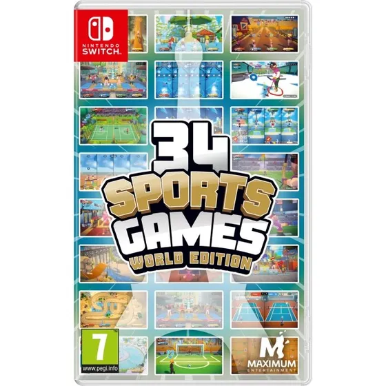 Just For Games 34 Sports Games - World Edition (Nintendo Switch)
