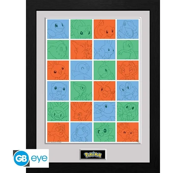 ABYstyle Framed Print 'First Partner Grid' 30,5×40,6 cm