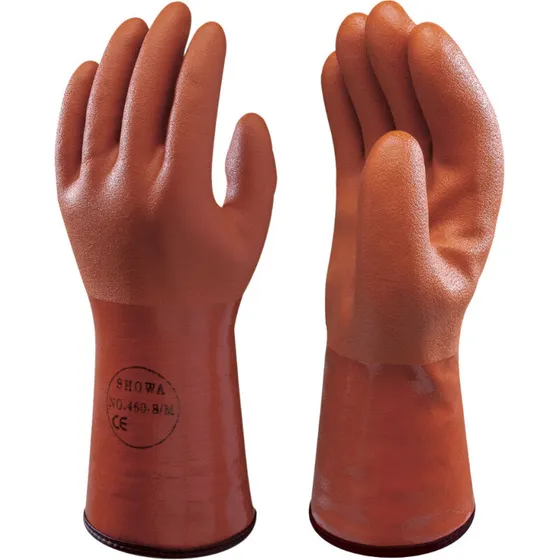 Showa 460 Cold Resist vinterhandske, rust/rød