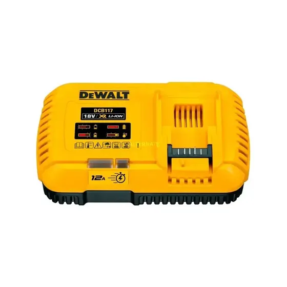 DeWALT DCB117-QW 1854V XR/FLEXVOLT 12A hurtigoplader