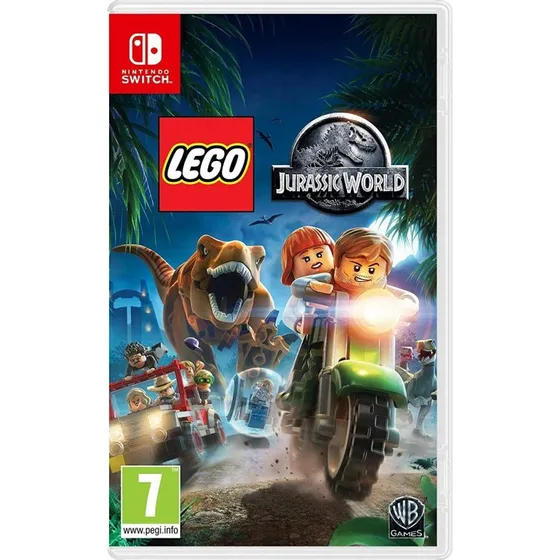 LEGO Jurassic World  kode i boks til Nintendo Switch