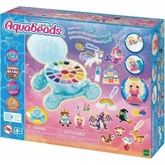 Aquabeads Kreativt Studio – 1500 perler, 25 farver (4+)