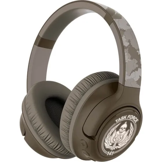 Call of Duty Trdlse Over-Ear Hretelefoner LED Grn Camo, 50t