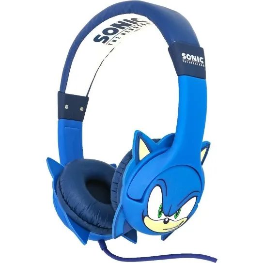 OTL Sonic-hovedtelefoner til brn, bl med formede rer