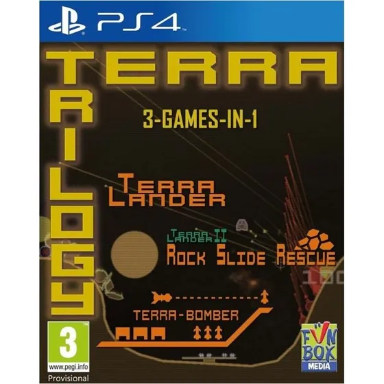 Terra Trilogy PS4 - 3-i-1 retro arkadespil