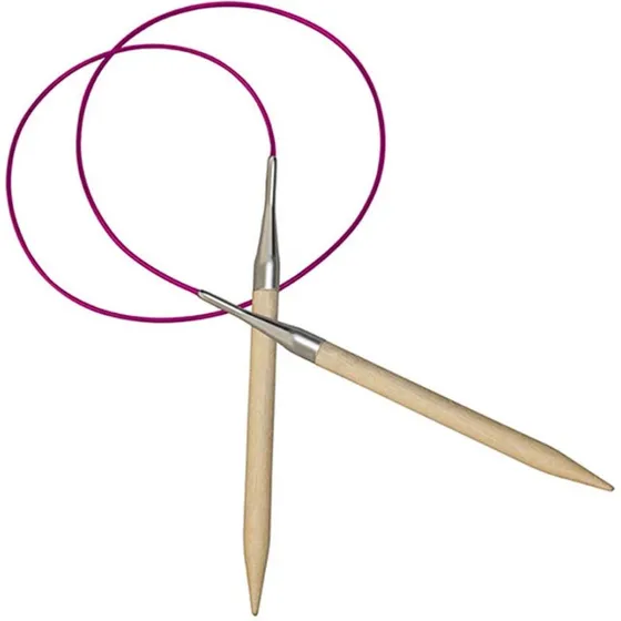 KnitPro Basix Birch Rundpind 120 cm / 20,00 mm