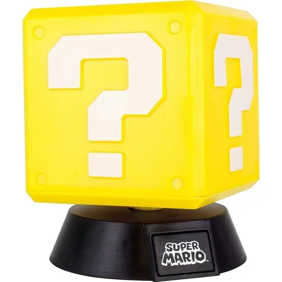 Super Mario Question Block 3D LED-bordlampe