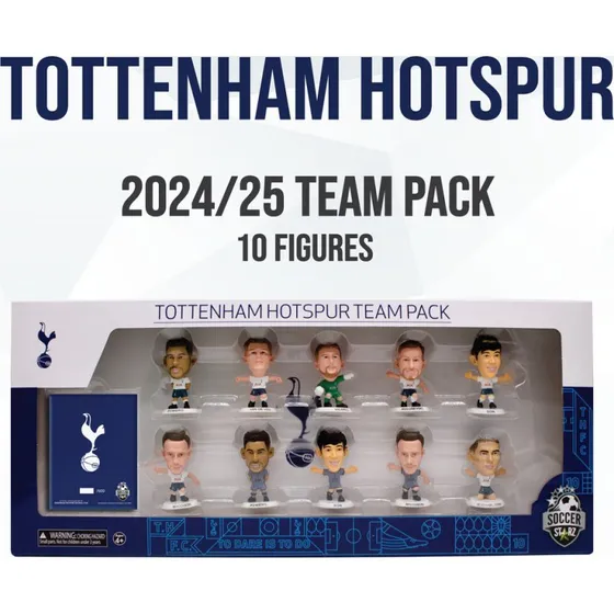 Soccerstarz Spurs Team Pack 10 fig. (2024/25 Classic Kit)