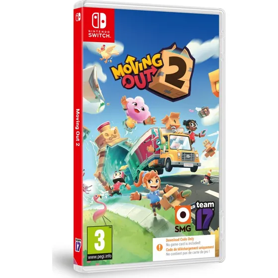 Moving Out 2 - Nintendo Switch (kode i boksen)