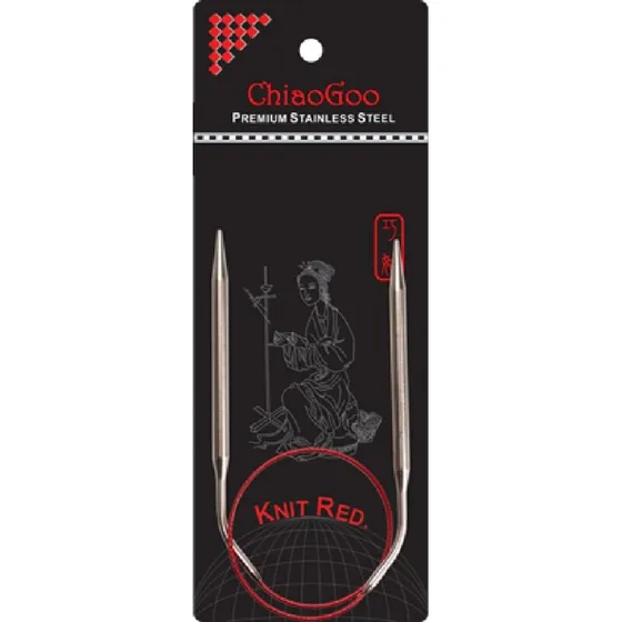 ChiaoGoo Red Lace rundpind 3,5 mm – 40 cm