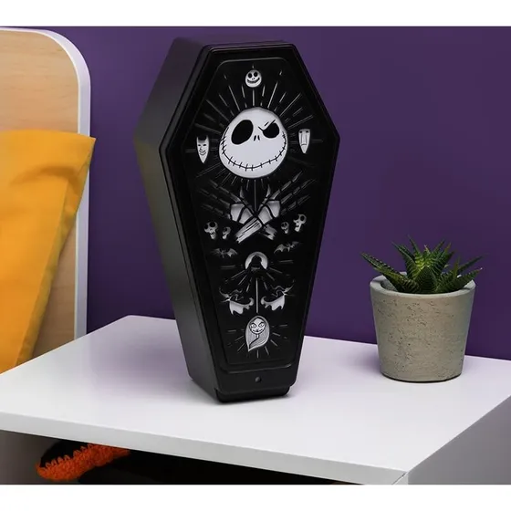 Paladone Nightmare Before Christmas Coffin 3D lampe, 28 cm