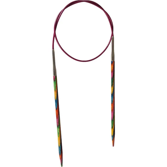 KnitPro Symfonie rundpind 50 cm – birketræ, 2,0-12,0 mm