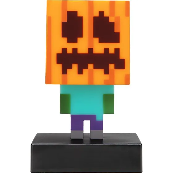 Minecraft Zombie Jack O'Lantern Icon-lampe
